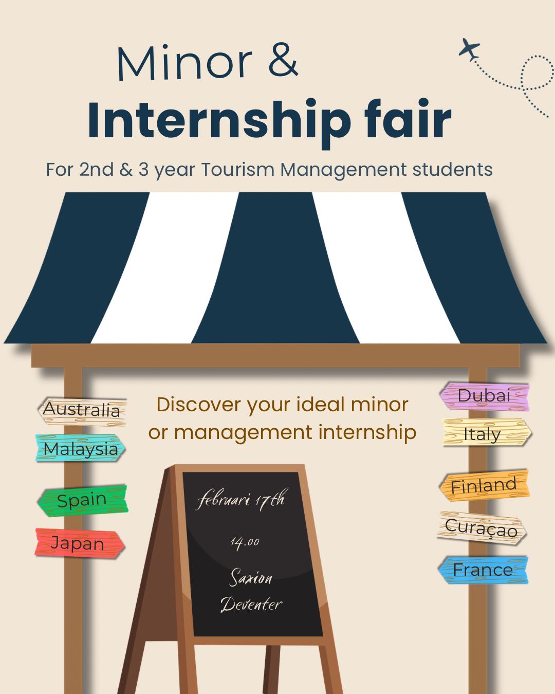 Stagemarkt minor & managementstage